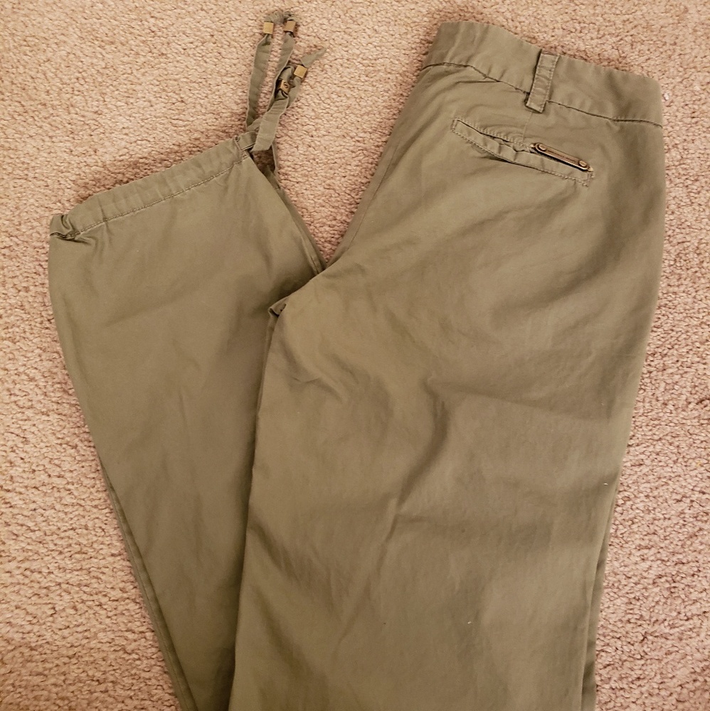NWOT Michael Kors drawstring cargo pants